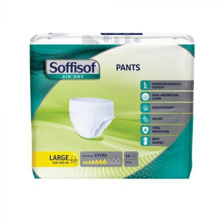 SOFFISOF AIR DRY PANTS EXTRA- LARGE