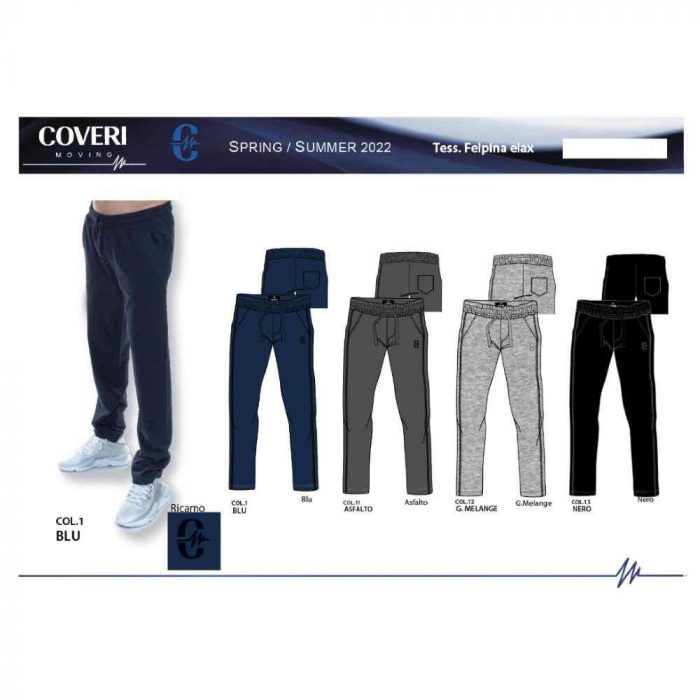 PANTALONE UOMO OVER 100 COTONE