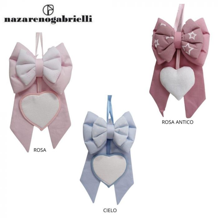 COCCARDA FIOCCO+CUORE AIDA