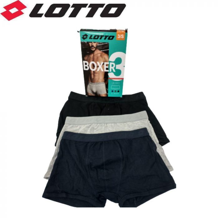 TRIPACK BOXER UOMO 100 COTONE