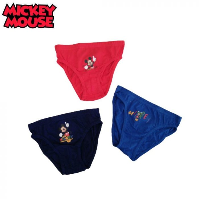 SLIP TRIPACK  MICKEY 100 COTONE