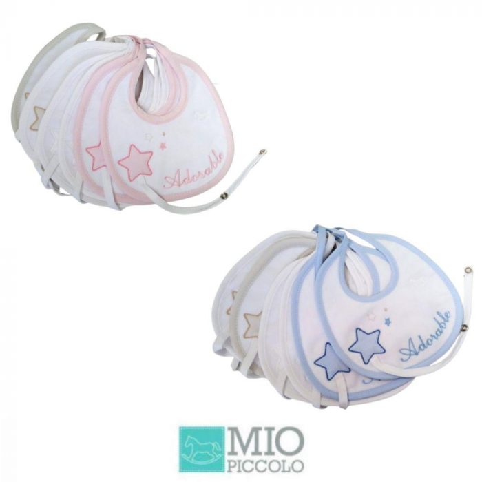 CONFEZIONE BAVETTE 6PZ CINIGLIA