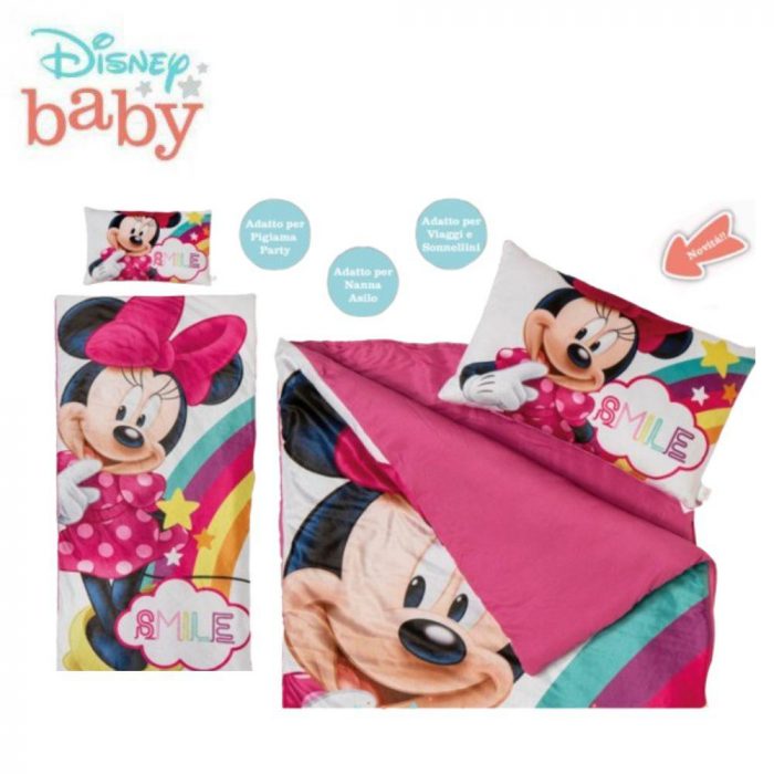 CUSCINO+SACCO NANNA CON ZIP-MINNIE